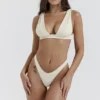 Seychelles Vanilla Tie Back Bikini Top