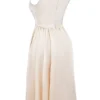 Shayla Vintage Cream Midi Dress