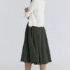 Signature Ivory Cashmere + Merino Wool Cardigan