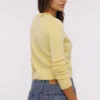 Signature Lemon Cashmere + Merino Wool Cardigan