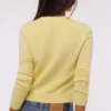 Signature Lemon Cashmere + Merino Wool Cardigan