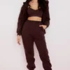 Sky Chocolate Fleece Back Jogging Trouser