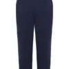 Sky Navy Fleece Back Jogging Trousers