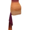 Sofie Ombre Mesh Strapless Mini Dress