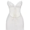 Soraya Ivory Satin Slip Dress