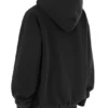 Storm Ink Cotton Fleece-Back Zip Through Hoodie