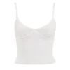 Summer White Dainty Knit Top
