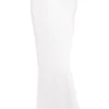 Sydel White Satin Bias Cut Maxi Skirt