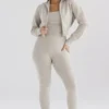 Sydney Opal Ribbed Knit Leggings