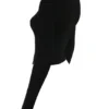 Sylvia Black Ribbed Knit Cardigan