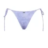 Tahiti Lavender Paisley Tie Side Bikini Bottom
