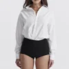 Tahni Black High Waisted Shorts