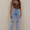 Tate Blue Vintage Fit Antique Wash Jeans