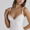 Tatiana White Cotton Broderie Anglaise Midi Sundress