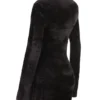 Taya Charcoal Chenille Mini Dress