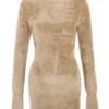 Taya Fawn Chenille Mini Dress