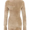 Taya Fawn Chenille Mini Dress