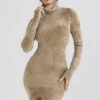 Taya Fawn Chenille Mini Dress