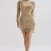 Taya Fawn Chenille Mini Dress