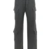 Tea Charcoal Knitted Utility Trousers