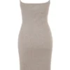 Teva Beige Cashmere Knit Midi Dress