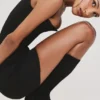 The Balconette Black Fitted Corset Top