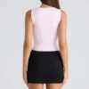 The Balconette Pink Fitted Corset Top