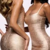 The Body Champagne Bandage Maxi Dress – Limited Edition