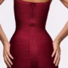 The Body Ruby Bandage Mini Dress