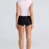 The Cap Sleeve Pink Corset Top