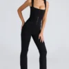 The Fitted Trousers Black Stretch Trousers