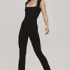 The Fitted Trousers Black Stretch Trousers