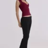 The Icon Wine Bandage Top
