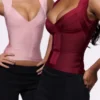 The Icon Wine Bandage Top