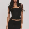 The Mini Black Skirt With Built-In Shorts