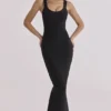 The OG Black Bandage Maxi Dress