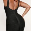 The OG Black Bandage Mini Dress