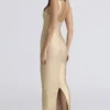 The OG Gold Bandage Maxi Dress