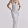 The OG Silver Bandage Maxi Dress – Limited Edition