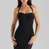 The Sculpt Black Bandage Mini Dress