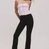 The Strapless Pink Stretch Corset Top