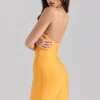 The Supermodel Orange Sherbet Mini Bandage Dress