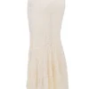 Therese Vintage Cream Lace Maxi Skirt