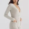 Tiggy Opal Marl Loungewear Jumpsuit