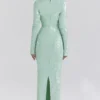 Titania Seafoam Sequin Maxi Gown