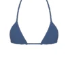 Tropez Deep Blue Halter Neck Bikini Top