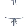 Tropez Deep Blue Halter Neck Bikini Top