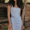 Una Soft Blue Corset