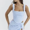 Una Soft Blue Corset