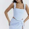 Una Soft Blue Corset